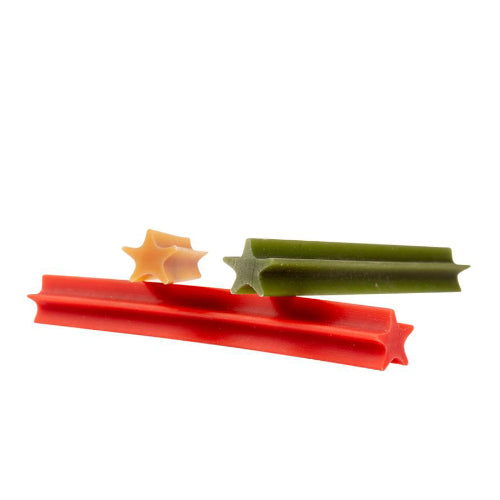 Garden Bites dog treats vegetable sticks to support dental health Small size