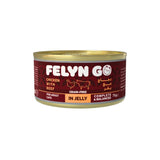 Felyn Go Wet Food for Adult Cats With Chicken With Beef in Jelly 75g