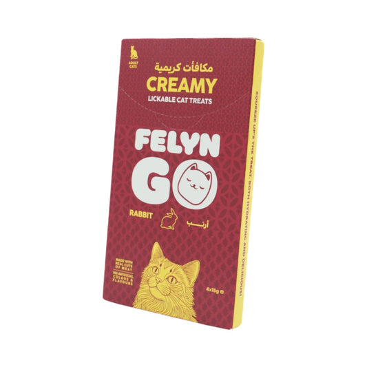Felyn Go Creamy Cat Treats Rabbit 4*15g