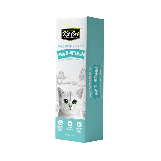 Kit Cat Gel Treat Multivitamin For Cats and Kittens 120g
