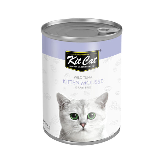 Kit Cat Wet Food For Kitten With Tuna Mousse 400g