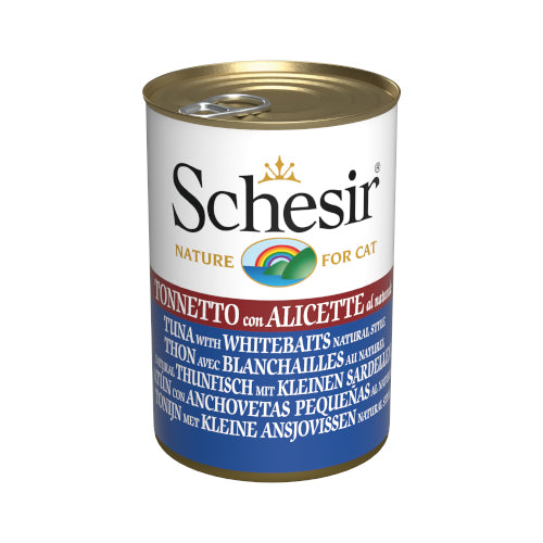Schesir wet cat food tuna and white fish140 g