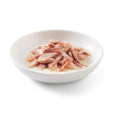 شيزر طعام رطب معلبات التونة واللحم البقري مع الأرز للقطط 85 جرام