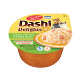 Inaba Dashi Delights Wet Cat Food Chicken with Tuna and Scallop 70g