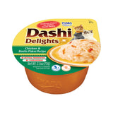 Inaba Dashi Delights Wet Cat Food Chicken with Bonito Flakes 70g