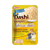 INABA Dashi Delight Cat Complement Wet food With Chicken and Cheese Flakes 40g