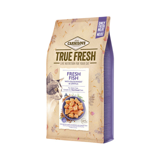 Carnilove True Fresh Dry Food For Adult and Sterilized Cat With Fish