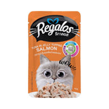 Regalos Wet Food Adult Cats Tuna in jelly Topping Salmon 70g