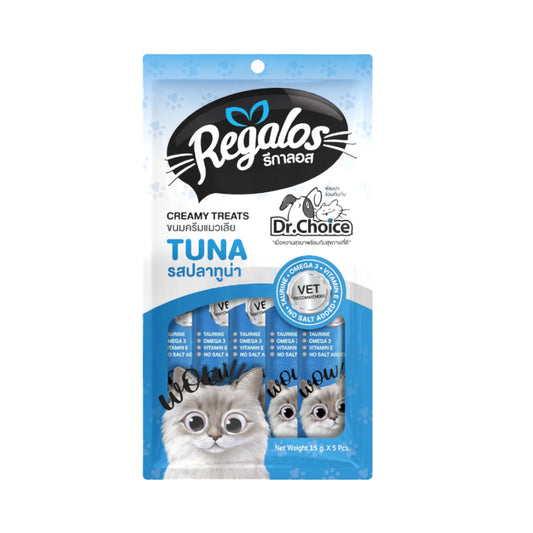 Regalos Snack For Cats With Tuna 5*15g