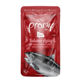 Pramy Balance Aging Wet Food For Senior Cats Tuna topping Salmon in Jelly 70g