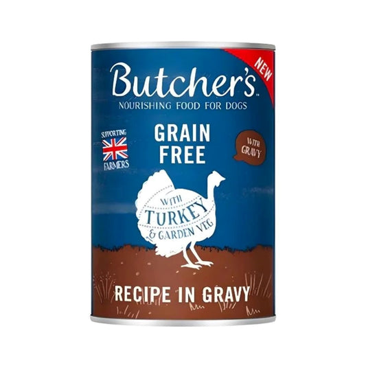 Butcher's Wet Dog Food with Turkey in Gravy 400g