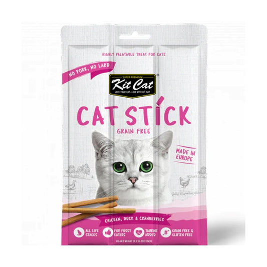 Kit Cat Sticks Chicken, Duck & Cranberry15g