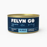 Felyn Go Wet Food for Adult Cats With Tuna and Chicken in Jelly 75g