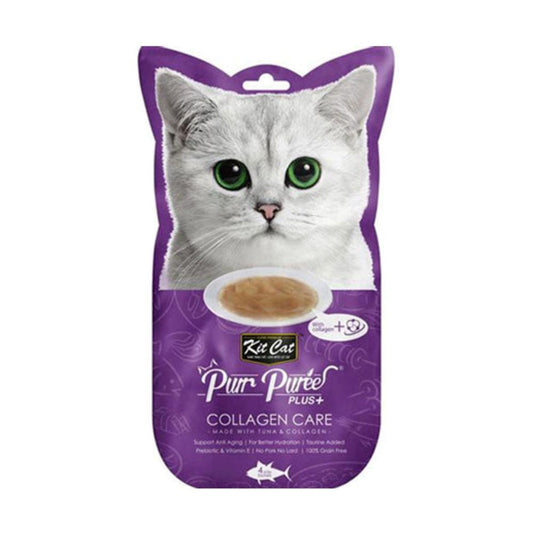 Kit Cat Puree Snack, with Tuna & Collagen, 60g