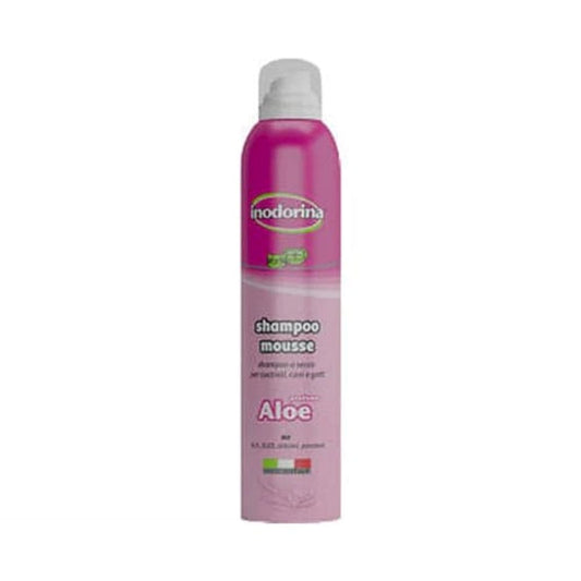 Inodorina Dry Shampoo for Cats and Dogs, Aloe Vera 300 ml