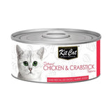 Kit Cat wet food deboned chicken and crabstick 80 g