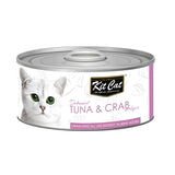 Kit Cat wet food deboned tuna and crab 80 g