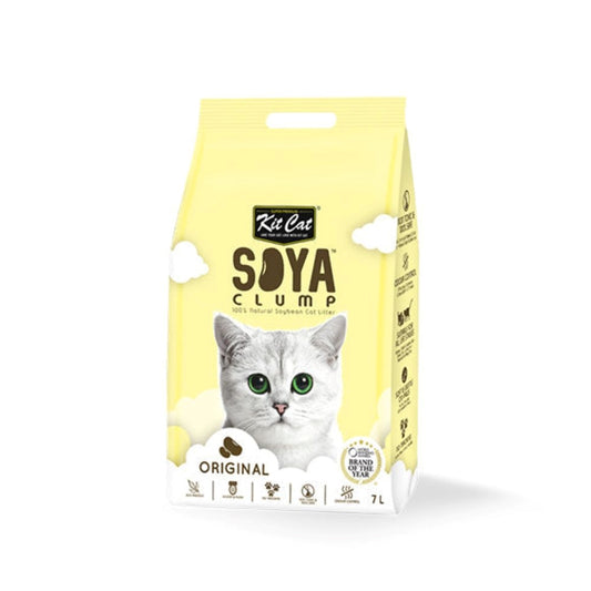 Kit Cat 100% Natural Biodegradable Soybean Litter, Original, 7L