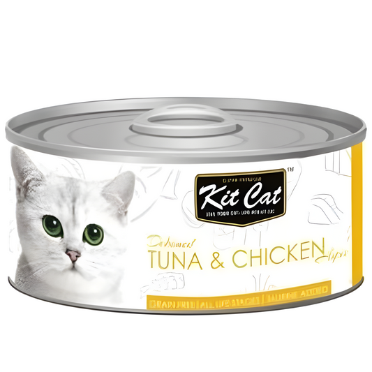 Kit Cat wet food deboned tuna and chicken 80 g