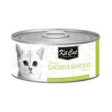 Kit Cat wet food deboned chicken and seafood 80 g