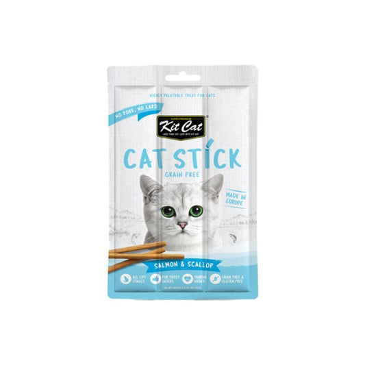 Kit Cat Sticks Salmon & Scallop 15g