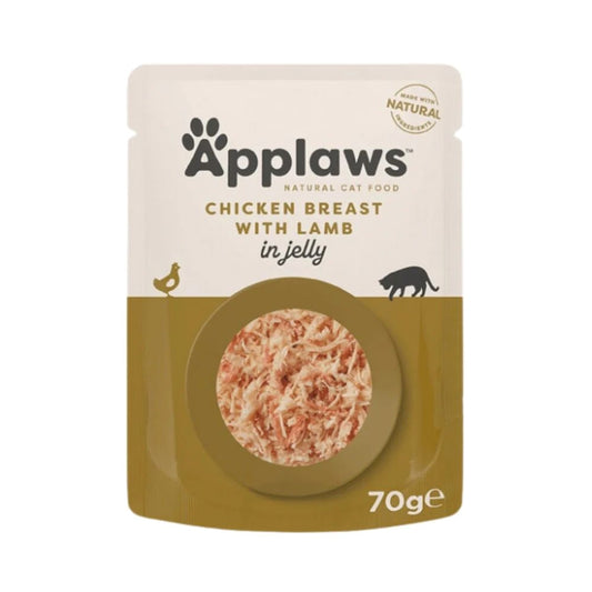 Applaws Wet Cat Food Tinder Chicken Breast With Lamb In a Tasty Jelly 70 g