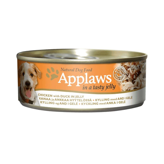 Applaws Wet Dog Food Chicken with Duck in Jelly 156g