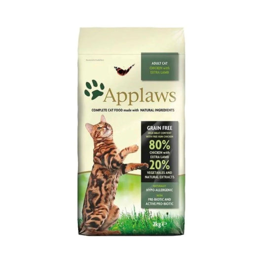 Applaws Dry Food Chicken with Lamb Flavor for Adult Cats