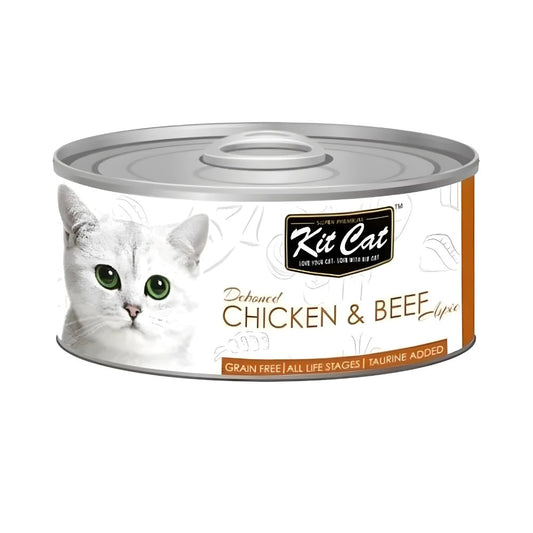 Kit Cat wet food deboned chicken and beef 80 g