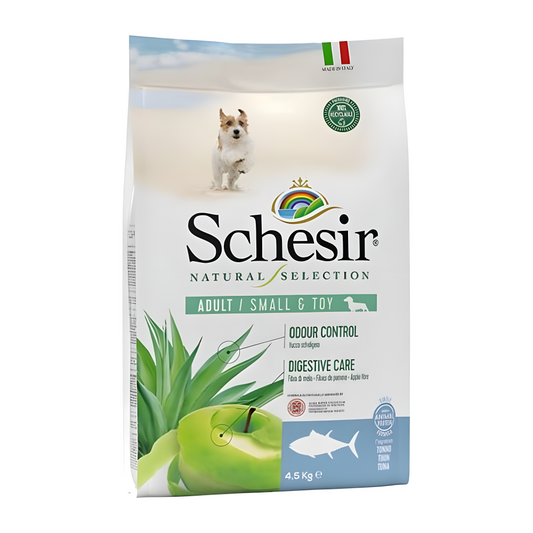 Schesir Dry Food For Small Breeds Adult Dogs With Tuna