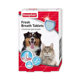 Beaphar Fresh Breath Tablets for Cats & Dogs, 40 Tablets