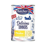 Butcher's Wet Cat Food with Chicken Chunks in Jelly 400g