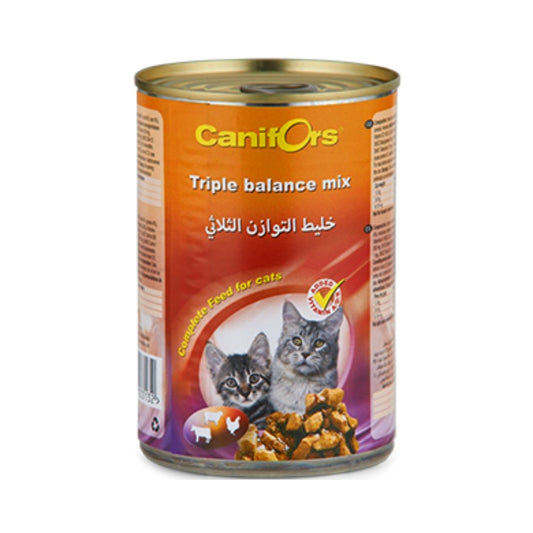 Canifors Wet Cat Food Triple Balance Mix 410 g