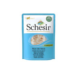 Schesir Wet Food Chicken & Mullet Soup for Adult Cats 85g