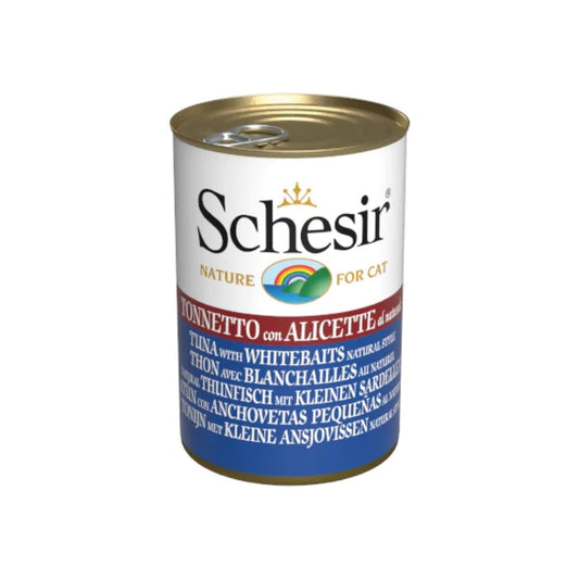 Schesir wet cat food tuna and white fish140 g