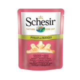 Schesir Wet Food Chicken & Beef Soup for Adult Cats 85g