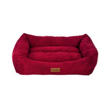 Feline Go Rectangular bed for cats and dogs, red