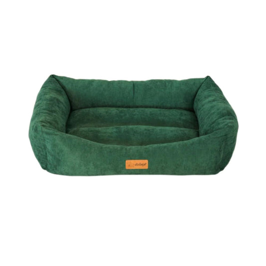 Feline Go Rectangular bed for cats and dogs, Green