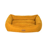 Feline Go Rectangular bed for cats and dogs, yellow