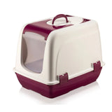 Feline Go Dark Red Cat Litter Box