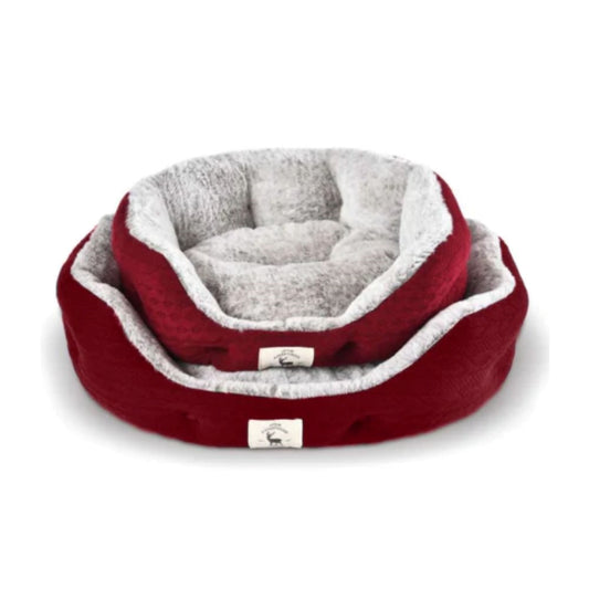 Feline Go Round Bed for Cats, Red