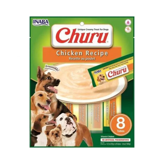 Inaba Churro Chicken Recipe for Dogs 8 x 20 g