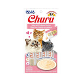 Inaba Churro Cat Treats, Tuna with Salmon Recipe 4 x 14 g