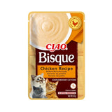 Inaba Churro Bisque Wet Treats For Cats With Chicken Flavor 40g