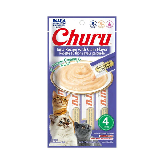 Churro Shrimp Treats For Cats, 4 x 14 g