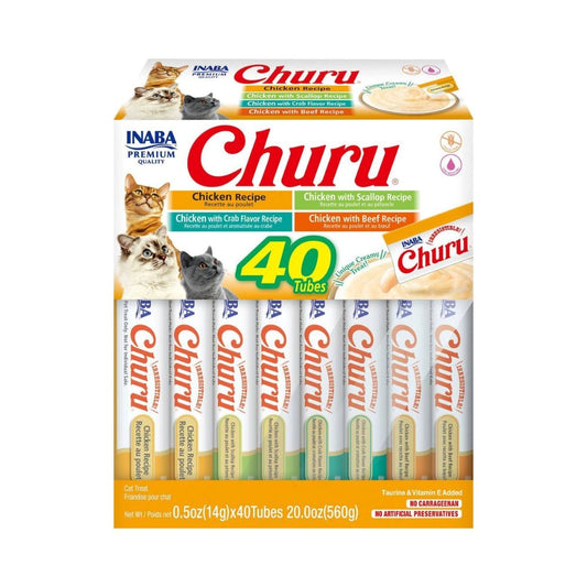 Churu Chicken Treats for Cats, 40x14 g