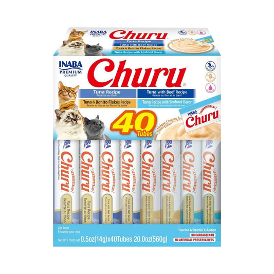 Churu Tuna Treats for Cats, 40x14 g