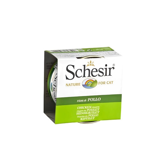 Schesir Wet Cat Food Chicken in Broth 85 g