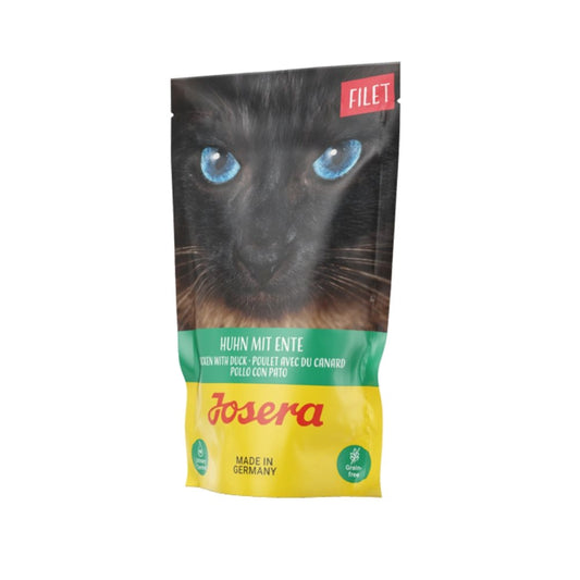 Josera wet food for adult cats with chicken and duck flavor 70g