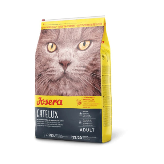 Josera Catelux Dry Cat Food, with Chicken, Control Hairballs and Urinary Care